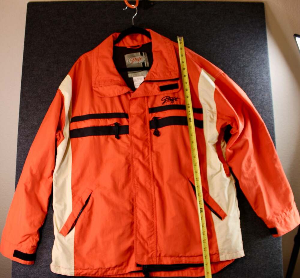 Vintage Drift Boardwear Orange Ski Snowboard Jacket
